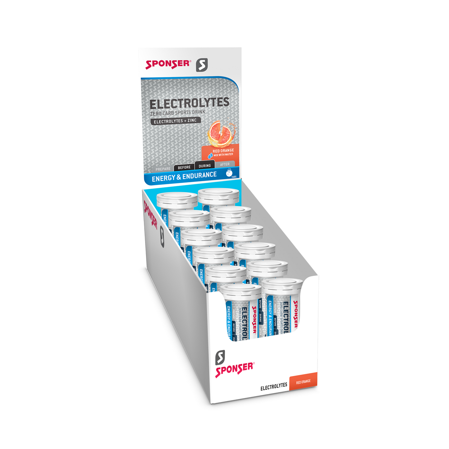 Electrolytes Red Orange