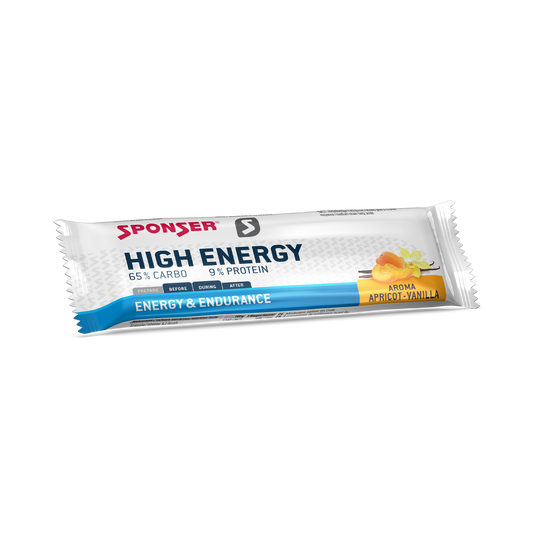 HIGH ENERGY BAR Apricot-Vanilla